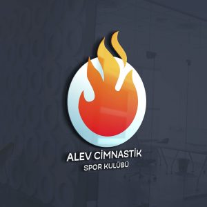 Alev Cimnastik Logo Tasarımı