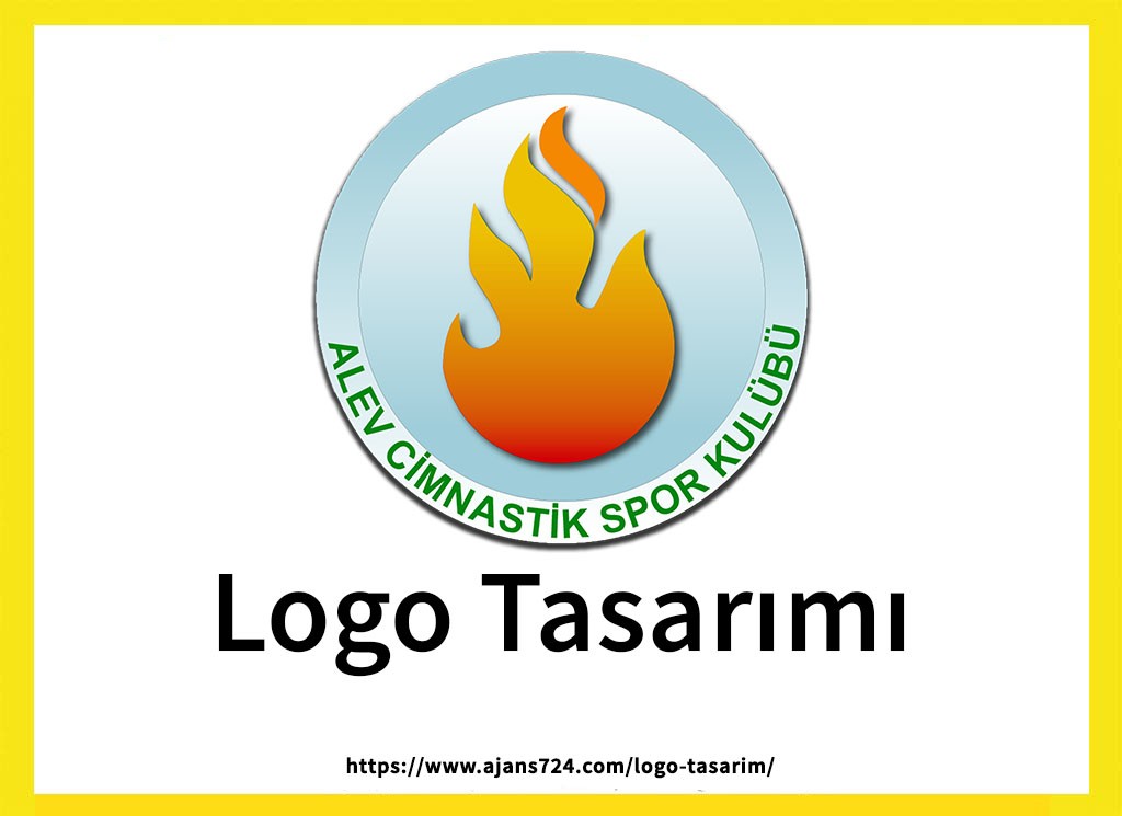 Alev Cimnastik Spor Kulübü Logo Tasarımı